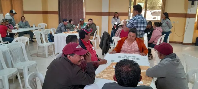 Taller participativo con organizaciones de productores
